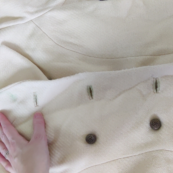 Rare Vintage Women's Hand Sewn Union Made Peacoat - Picture 4 of 16